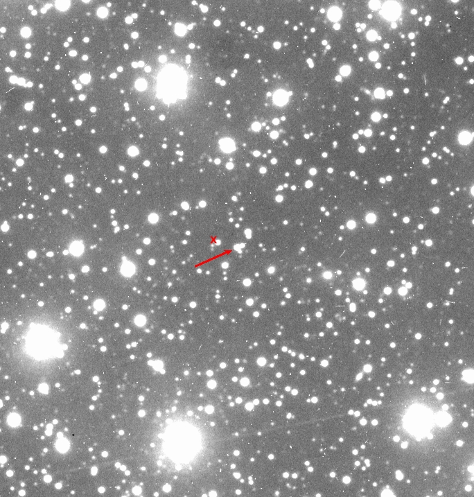 J1659-152 image taken with MEROPE@MERCATOR. Zoom over the target.