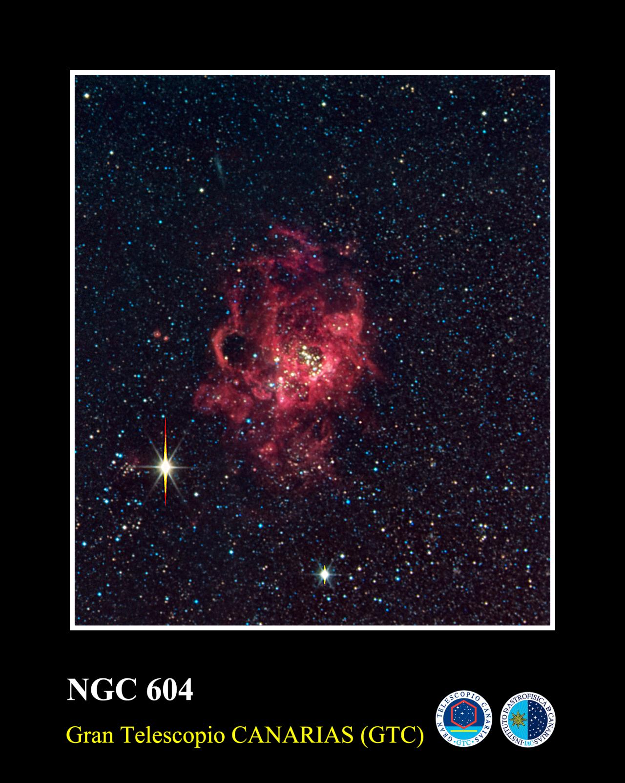 Nebulosa NGC 604