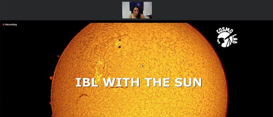 Actividad "IBL with the Sun" por Sandra Benítez en el curso "Astronomy Education Adventure in the Canary Islands 2020"