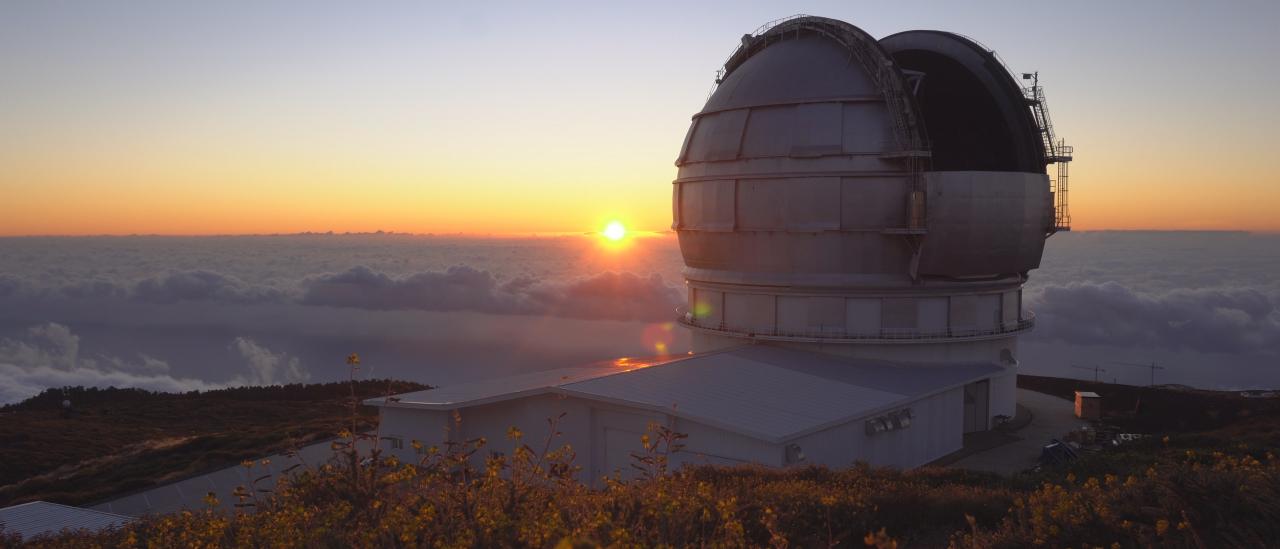 Gran Telescopio Canarias (GTC). Crédito: Daniel López / IAC. 