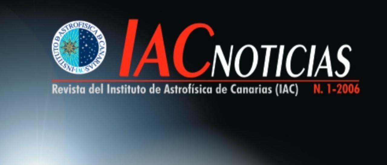 Portada de IAC Noticias Fotografía Astronómica, 1-2006
