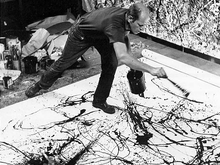 Jackson Pollock. Foto: Hans Namuth 
