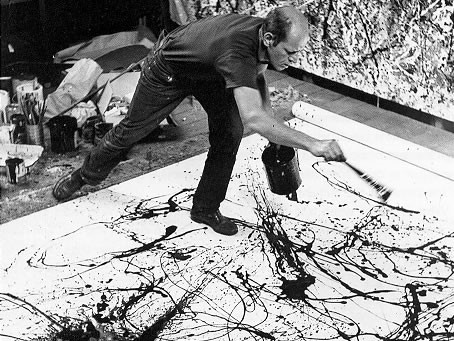Jackson Pollock. Foto: Hans Namuth