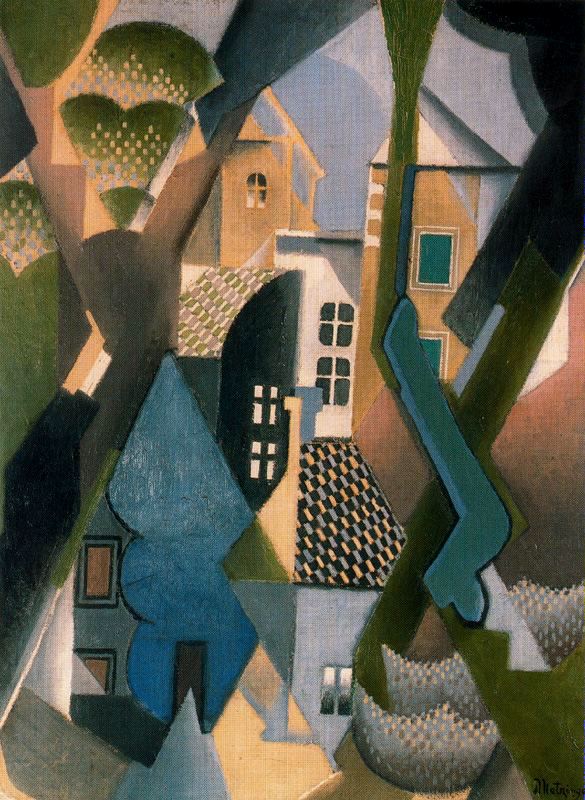 Le Village. Jean Metzinger (1918)