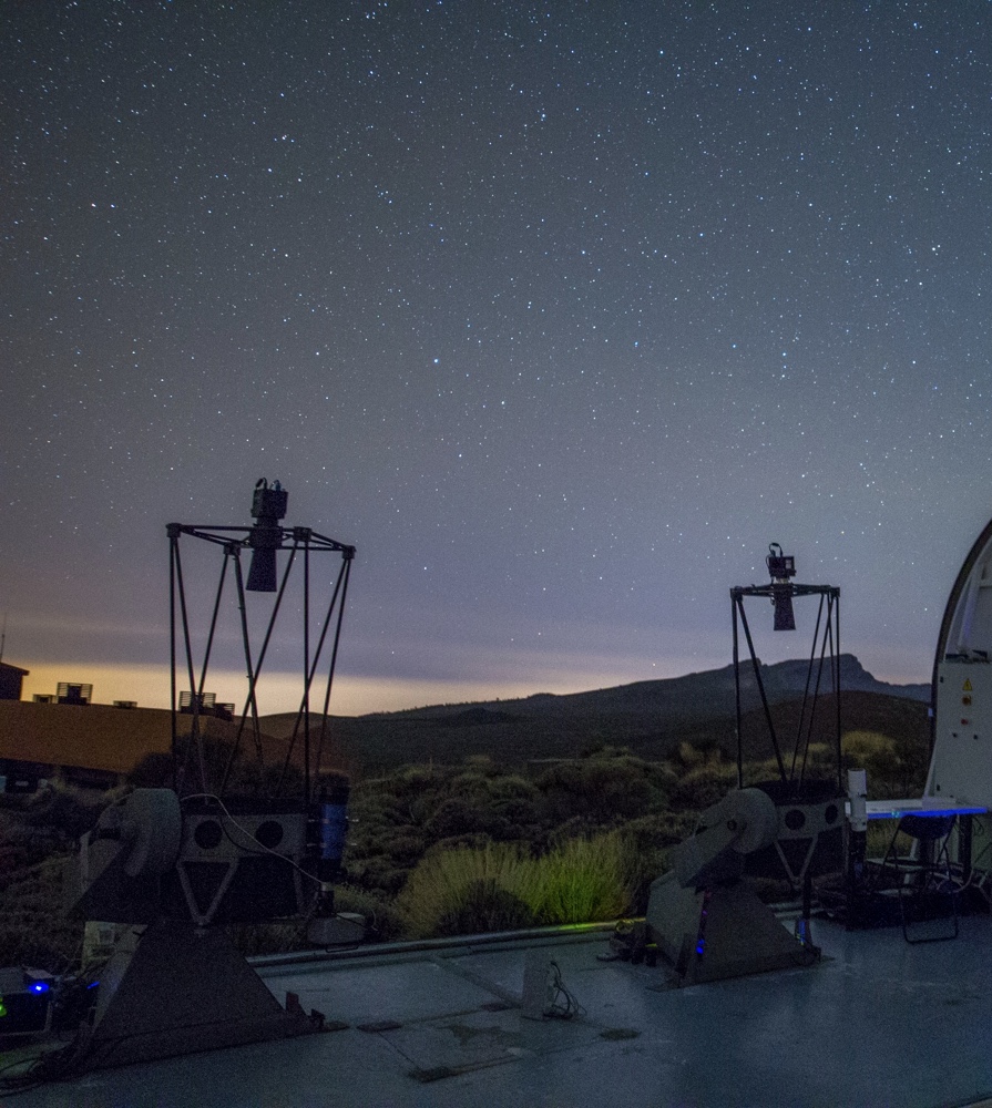 TAR1 y TAR2 en el Observatorio del Teide