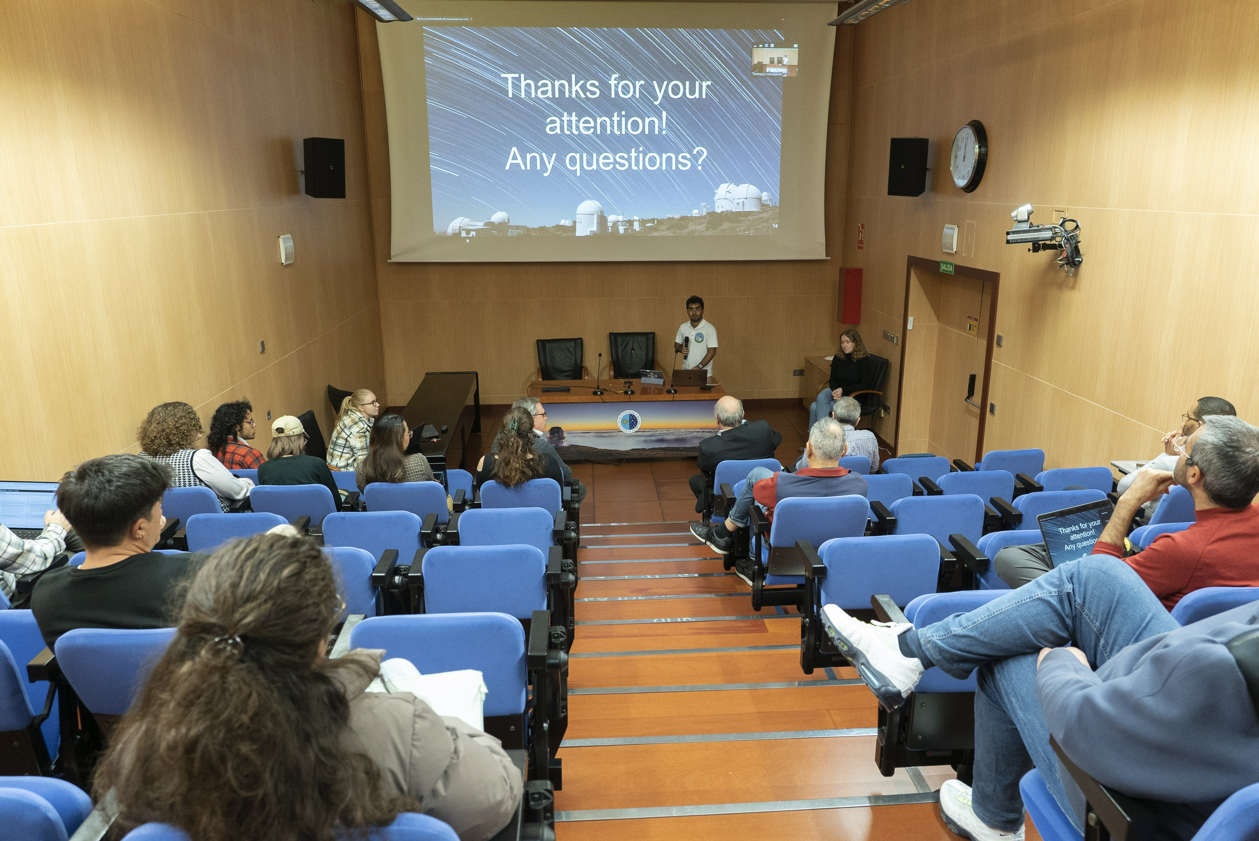 Presentación MIT Astronomy Field Camp en el Aula del IAC