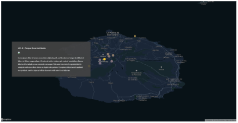 Visualización de datos del LPL5 sobre Mapbox