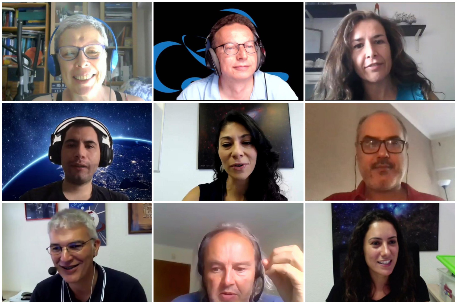 Ponentes Y organizadores del curso "Astronomy Education Adventure in the Canary Islands 2020"