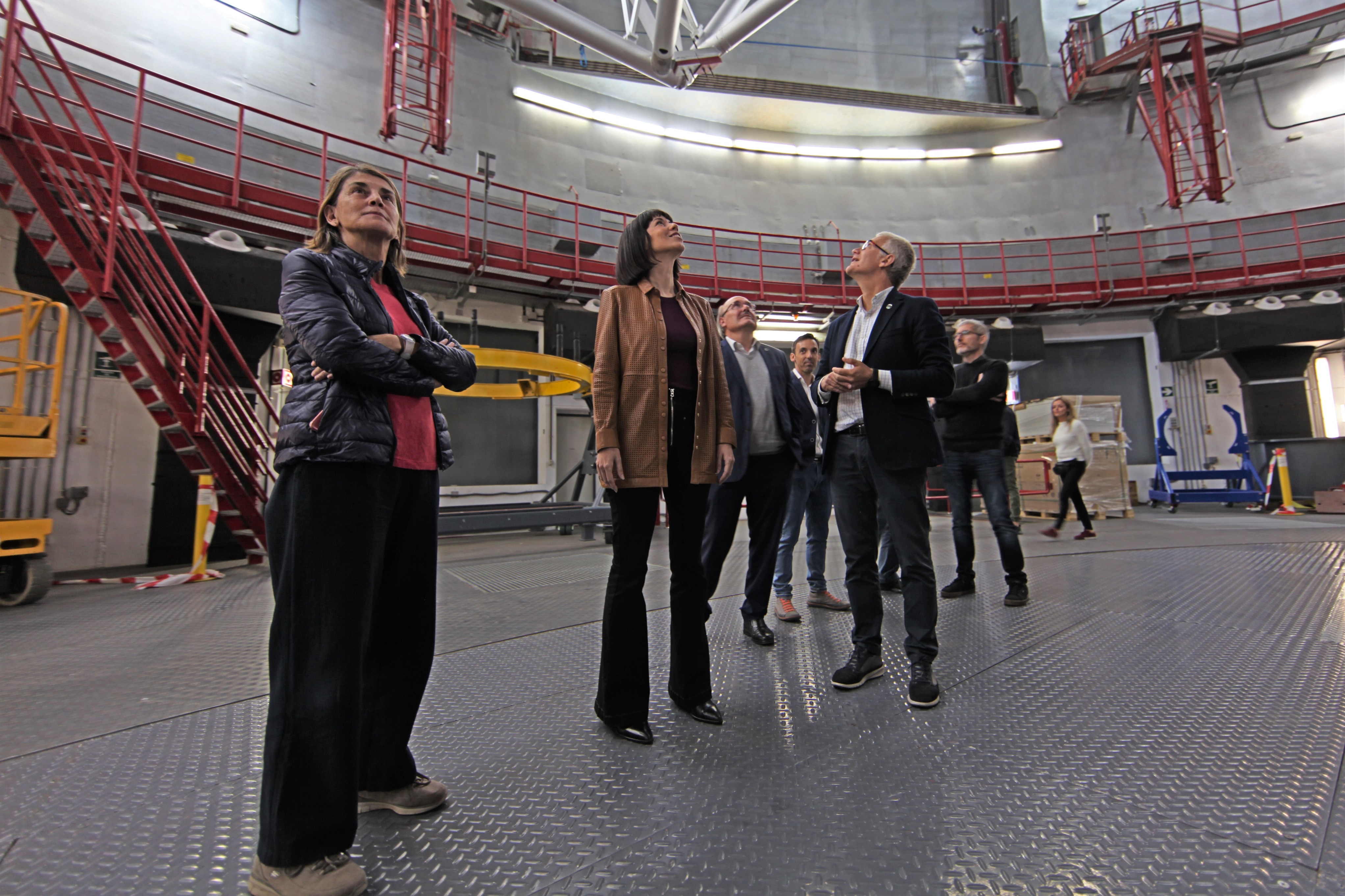 Visita ministra Ciencia e Innovación