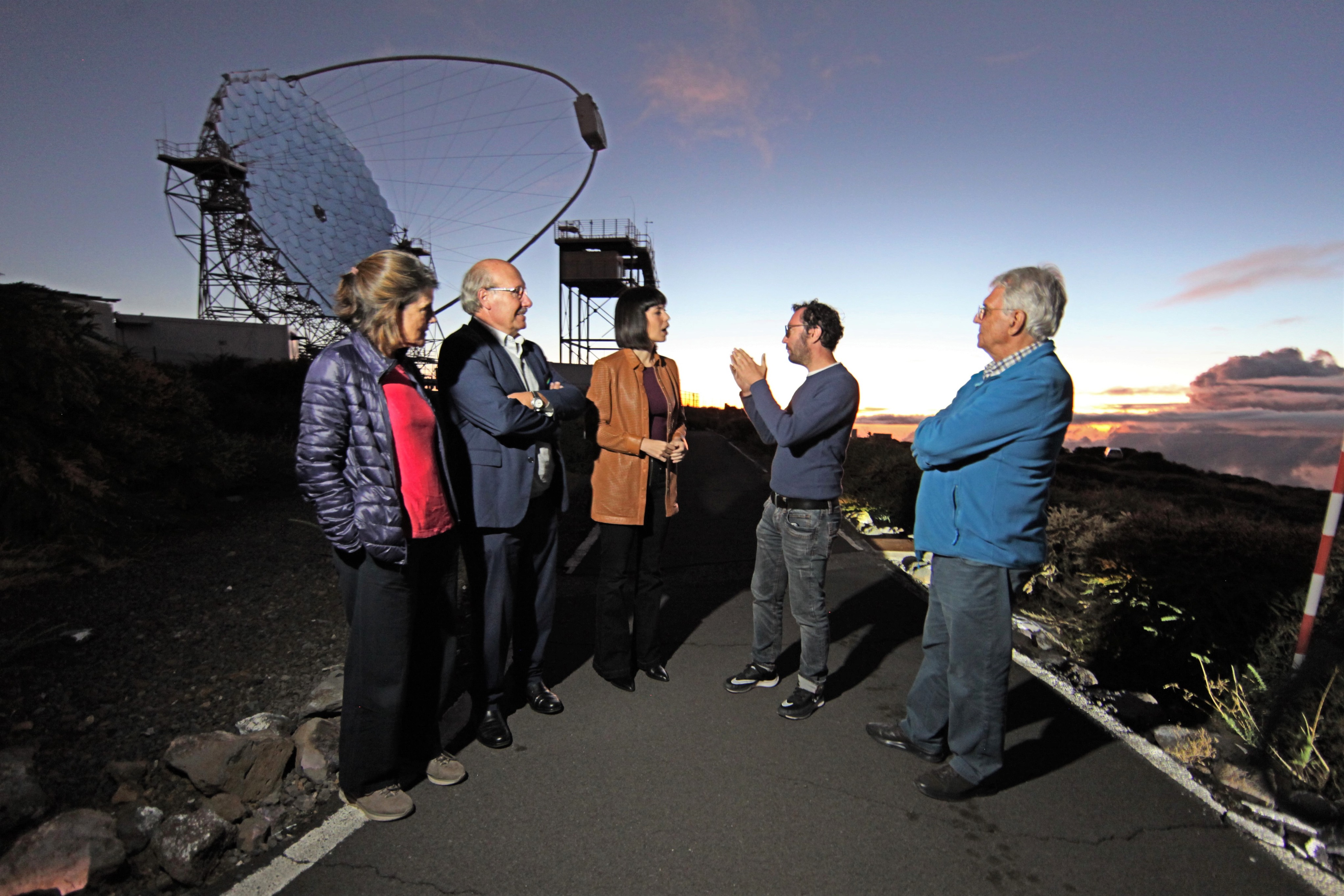 Visita ministra Ciencia e Innovación