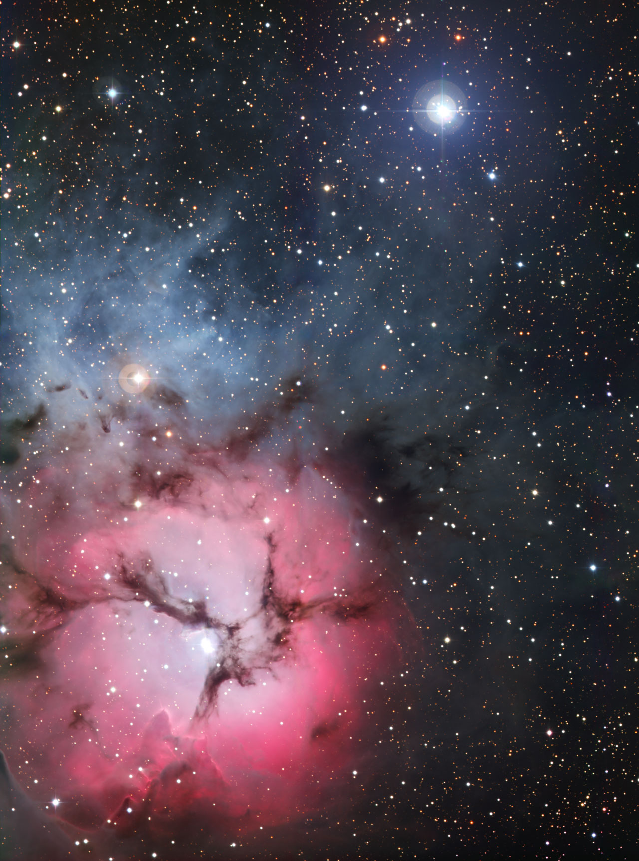 Trifid nebula