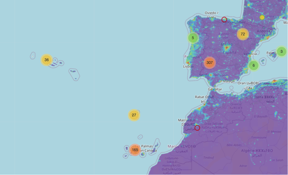 Mapa interactivo artículo