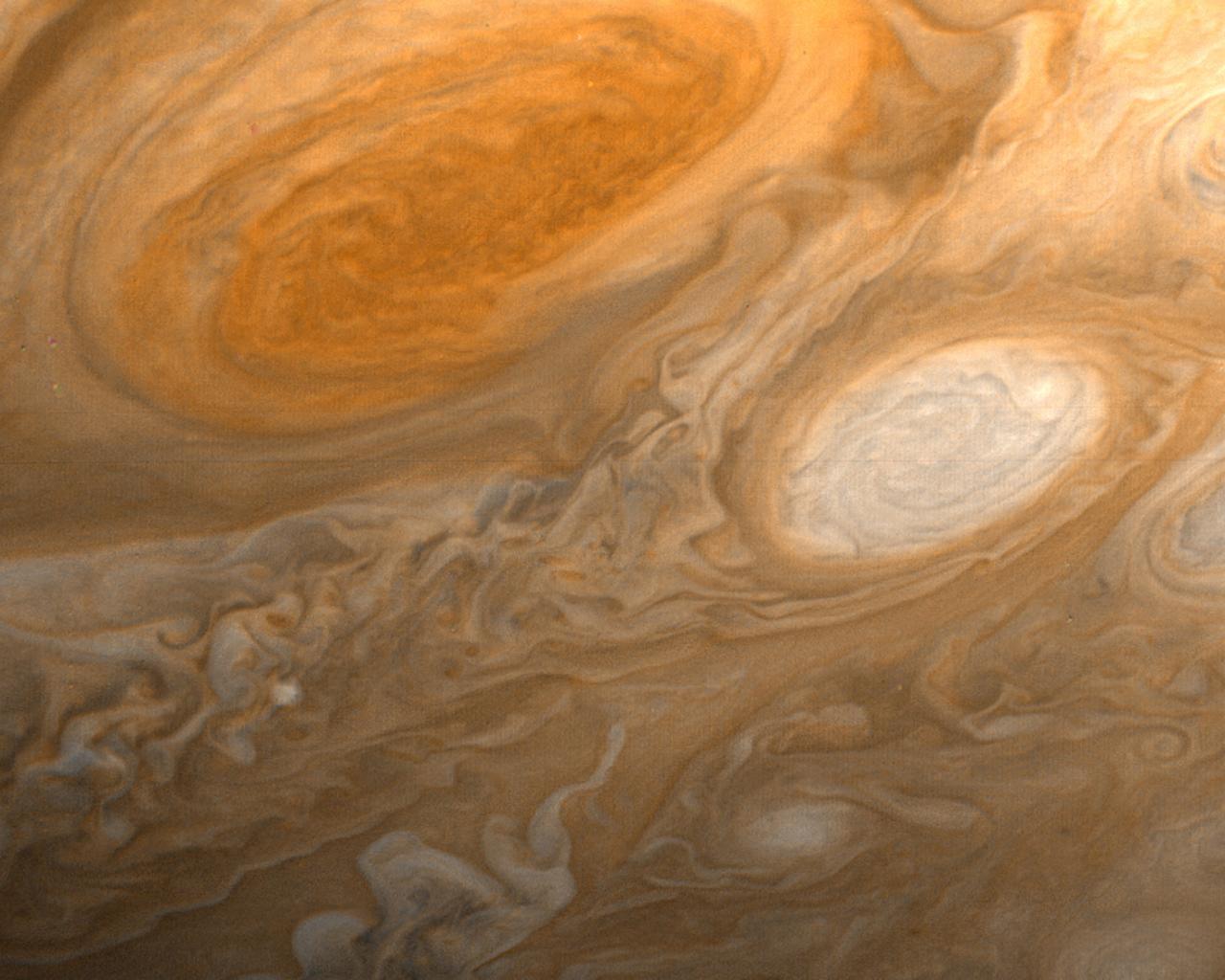 La gran mancha roja de Jupiter