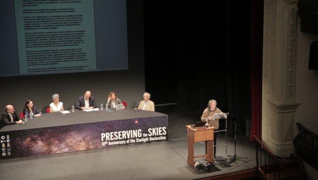 "Preserving the Skies" se clausura con un llamamiento solicitando el apoyo de los principales actores relacionados con la protección del cielo nocturno