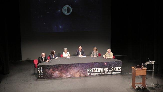 "Preserving the Skies" se clausura con un llamamiento solicitando el apoyo de los principales actores relacionados con la protección del cielo nocturno