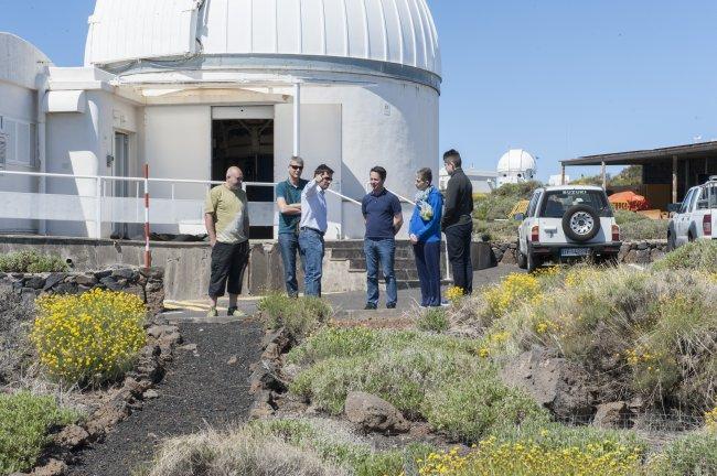 Ignacio Cirac visited the IAC and the Canary Observatories