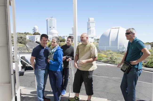 Ignacio Cirac visited the IAC and the Canary Observatories