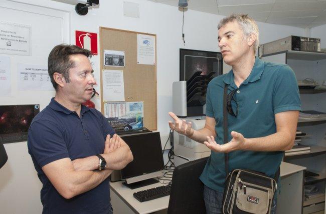 Ignacio Cirac visited the IAC and the Canary Observatories