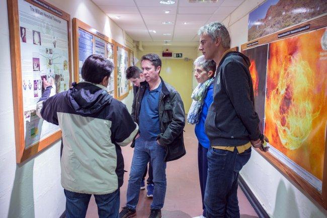 Ignacio Cirac visited the IAC and the Canary Observatories