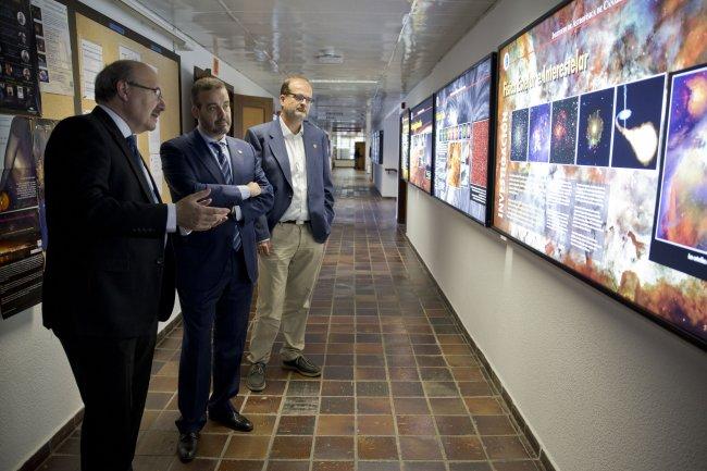 The Rector and the Vice-rector of Research of the University of Las Palmas de Gran Canaria visit the IAC and the Observatorio del Teide