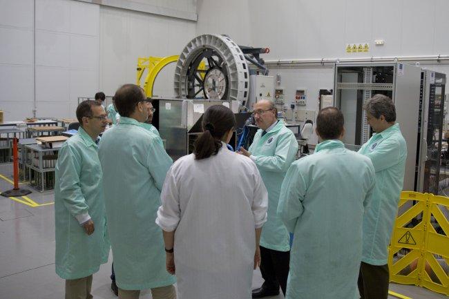 The Rector and the Vice-rector of Research of the University of Las Palmas de Gran Canaria visit the IAC and the Observatorio del Teide