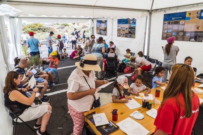 Más de 1.600 personas visitaron el Observatorio del Teide en sus Jornadas de Puertas Abiertas 2017