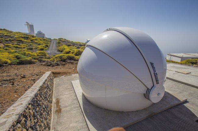 GOTO, un nuevo telescopio robótico para el Observatorio del Roque de los Muchachos