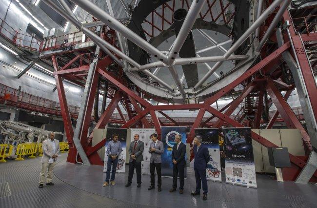 First light for MEGARA on the Gran Telescopio CANARIAS