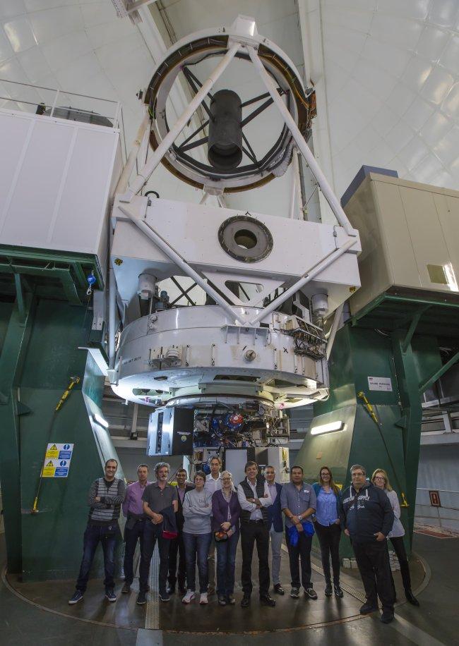 Primera luz de MEGARA en el Gran Telescopio CANARIAS