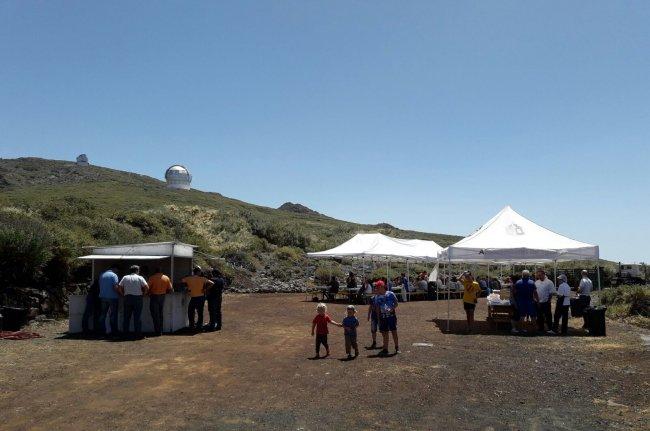 Celebrada en el Observatorio del Roque de los Muchachos una jornada de puertas abiertas para los habitantes de Garafía