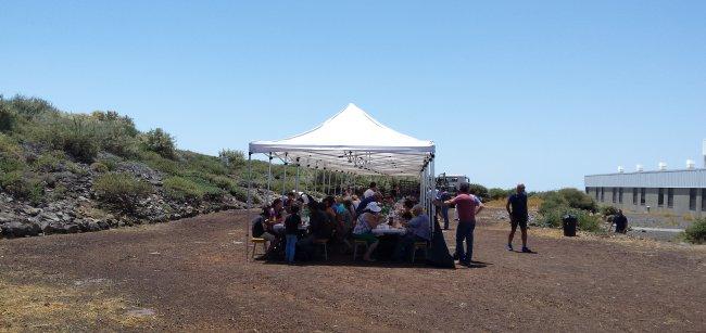 An Open Day for inhabitants of Garafía celebrated at the Roque de los Muchachos Observatory