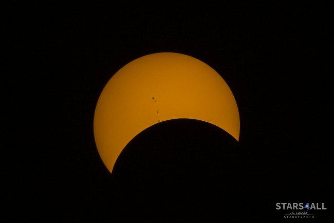 Imágenes del eclipse solar del 21 de agosto de 2017 
