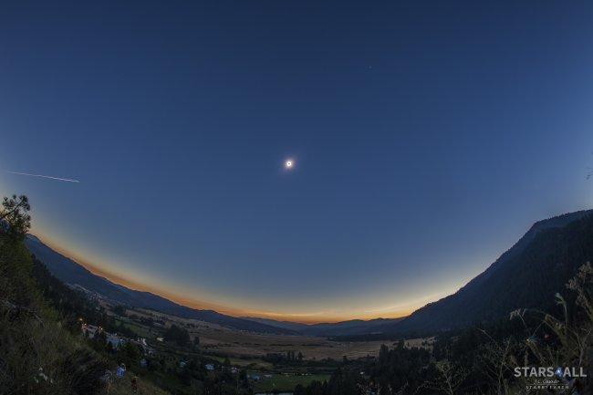 Imágenes del eclipse solar del 21 de agosto de 2017 