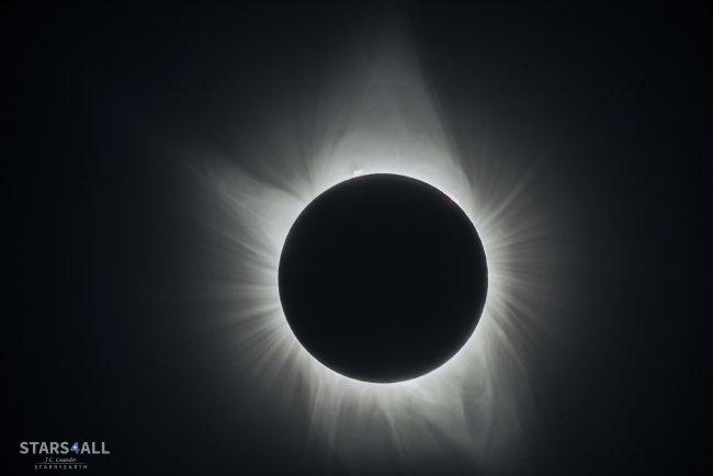 Imágenes del eclipse solar del 21 de agosto de 2017 