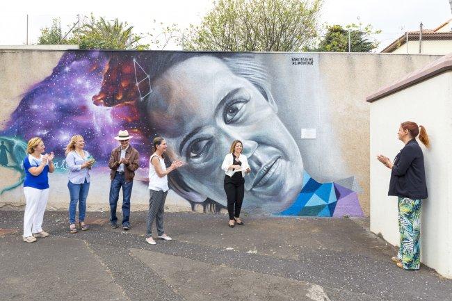 Miss Leavitt, unveiled at the University of La Laguna