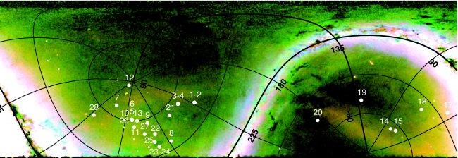 Galaxias que se alimentan de galaxias