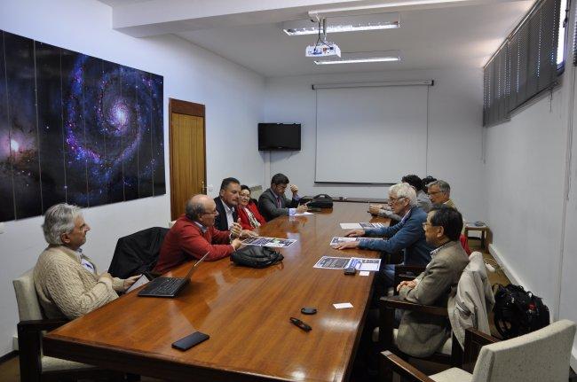 Representantes del TMT visitan el IAC y sus observatorios
