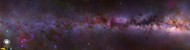 GALÁCTICA: The largest photo of the Milky Way available on the web