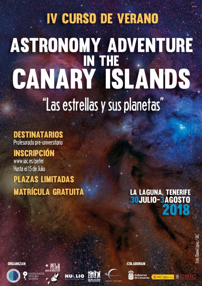 IV International Summer Course "Astronomy Adventure in the Canary Islands"