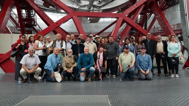 Stars from the world of literature “touch the sky” at the La Palma Observatory