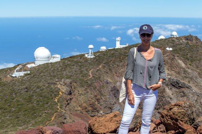 Estrellas de la literatura ‘tocan el cielo’ en el Observatorio de La Palma