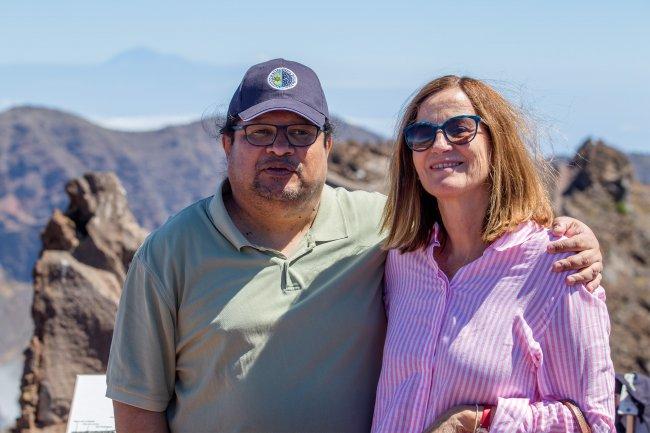 Estrellas de la literatura ‘tocan el cielo’ en el Observatorio de La Palma