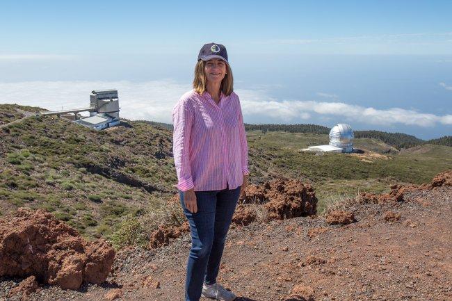 Estrellas de la literatura ‘tocan el cielo’ en el Observatorio de La Palma