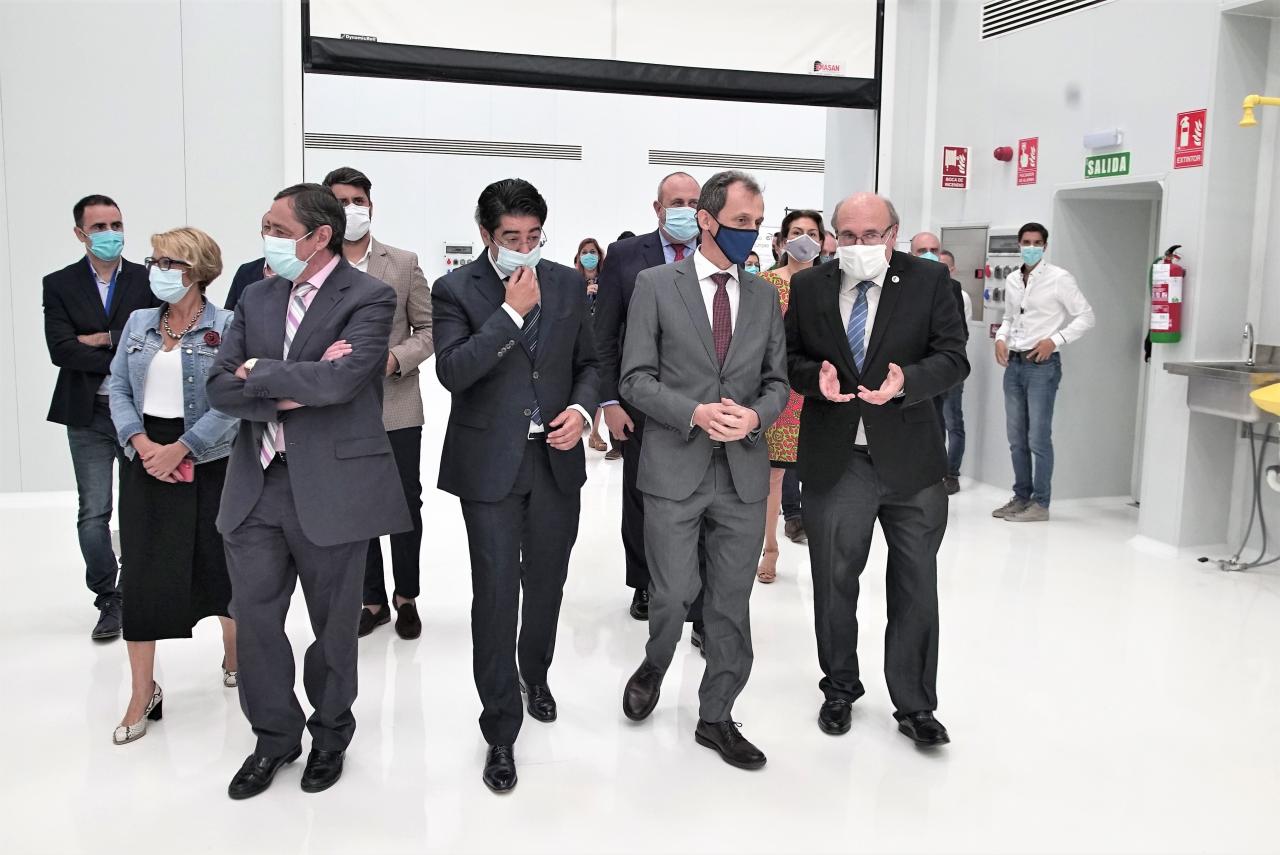 Pedro Duque visita IACTEC