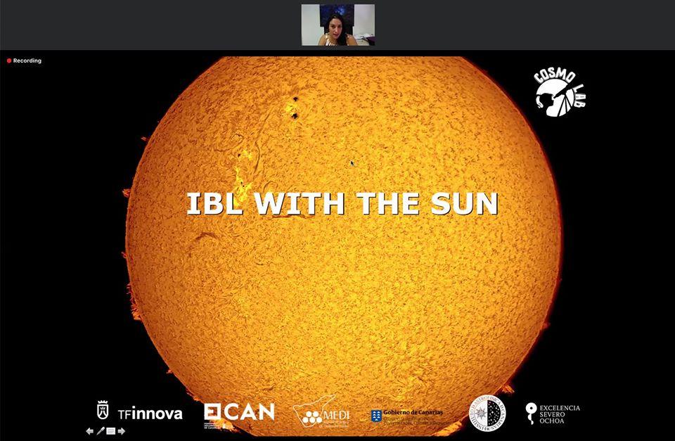 Actividad "IBL with the Sun" por Sandra Benítez en el curso "Astronomy Education Adventure in the Canary Islands 2020"