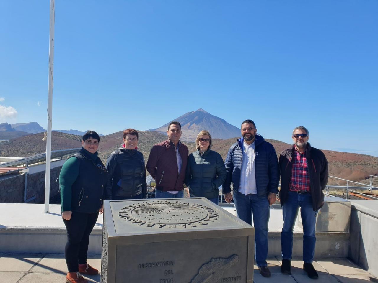 La Corporación Municipal de Tegueste visita el IAC