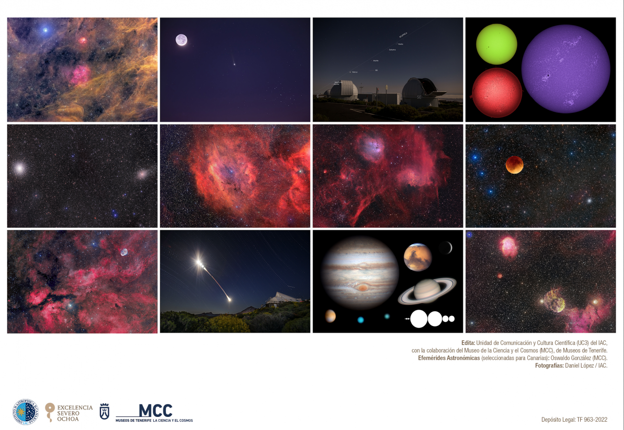 Calendario astronómico 2023