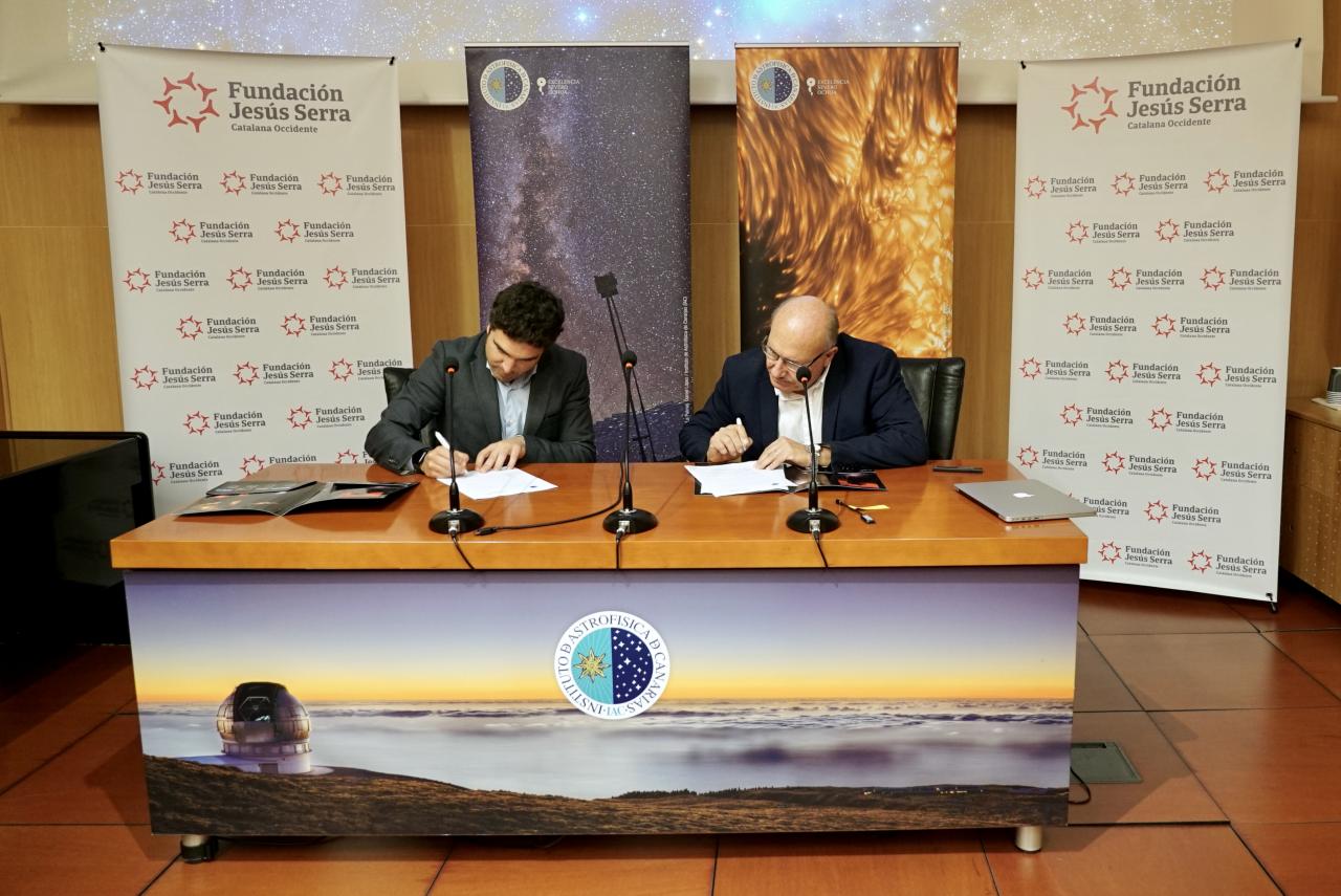 Signature of the FJS - IAC agreement