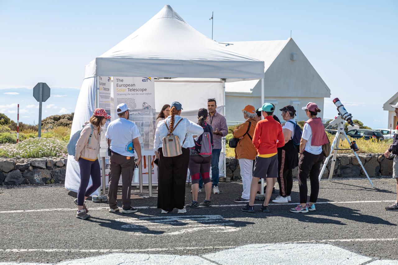 Jornada de Puertas Abiertas 2023 - Telescopios Solares