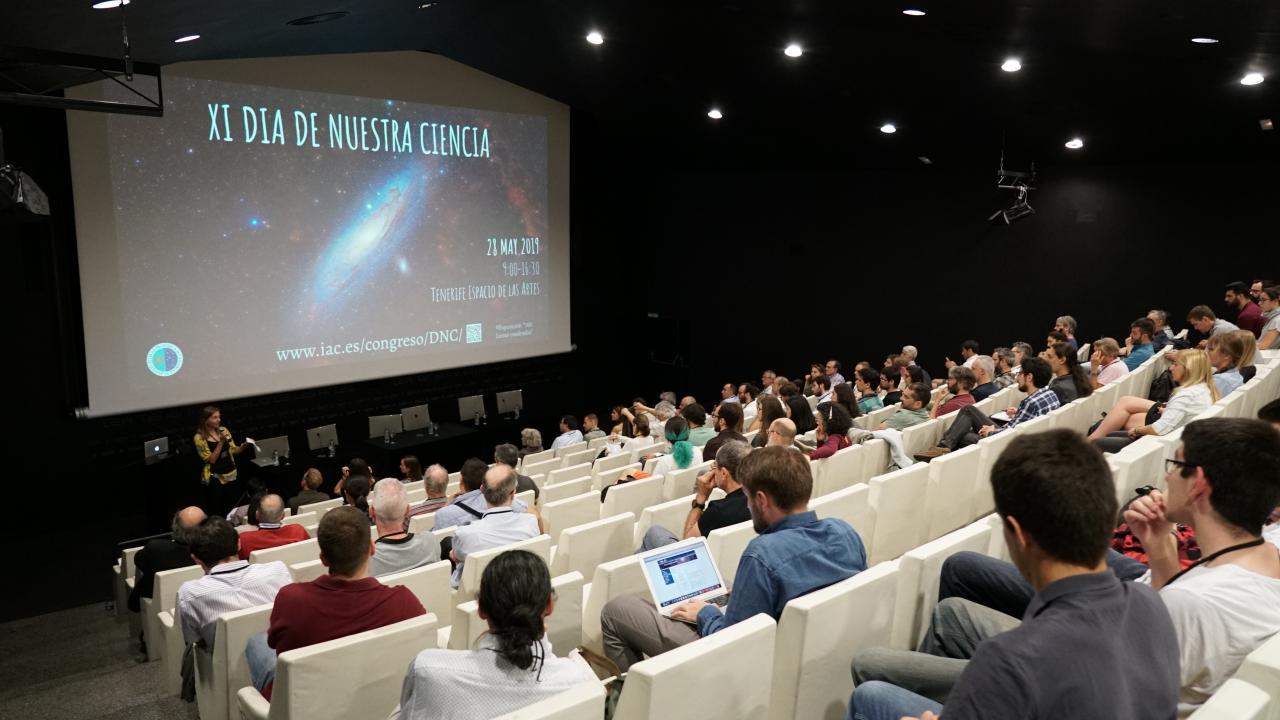 Presentación del DNC 2019 en el salón de actos del Tenerife Espacio de las Artes (TEA).